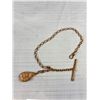 Image 4 : Antique Victorian Rose Gold Watch Chain