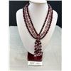 Image 1 : C.1960s Unsigned Designer Crystal Necklace Speculated with Rhinestone Rondelle Spacer Beads