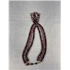 Image 3 : C.1960s Unsigned Designer Crystal Necklace Speculated with Rhinestone Rondelle Spacer Beads