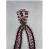 Image 4 : C.1960s Unsigned Designer Crystal Necklace Speculated with Rhinestone Rondelle Spacer Beads