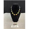 Image 1 : Spectacolor C.1950s Crystal Necklace Unusual!