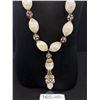 Image 2 : C.1950s Unsigned Designer Rhinestone Lucite Necklace Magazine Fashion! Rare