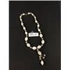 Image 3 : C.1950s Unsigned Designer Rhinestone Lucite Necklace Magazine Fashion! Rare