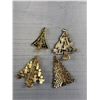 Image 3 : Quality Vintage Rhinestone X-mas The Brooch Lot Fabulous!