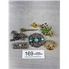 Image 1 : Excellent Vintage C.1960s Celtic Brooch Collection Very Nice!