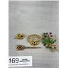 Image 4 : Excellent Vintage C.1960s Celtic Brooch Collection Very Nice!