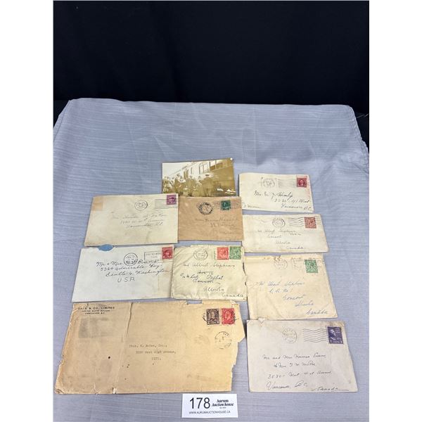Vintage Lot of Letters and Postcards 1940's
