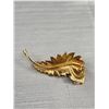 Image 2 : Vintage French Gold Tone Brooch