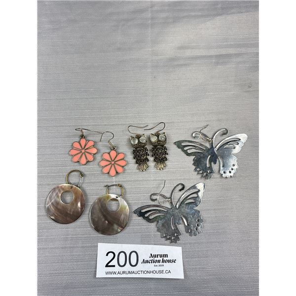 Several Vintage Pair of Earrings
