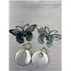 Image 3 : Several Vintage Pair of Earrings