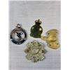 Image 3 : Collection of Old Pins + Brooches