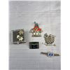 Image 4 : Collection of Old Pins + Brooches