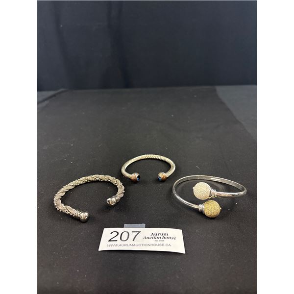 3 Vintage Dangle Bracelet