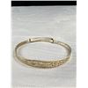 Image 2 : Vintage Silver American Native Bangle, Self Adjusting