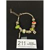 Image 1 : Silver Plated Charm Beads Bracelet