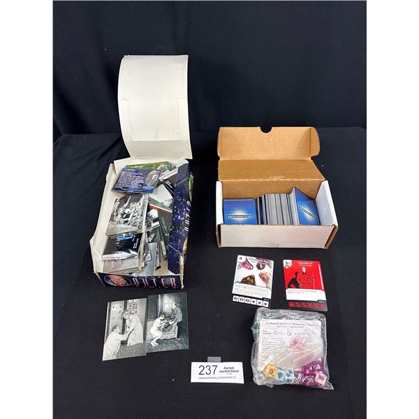 The Outer Limits Trading Cards + Dice Masters Card Game