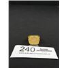 Image 1 : Men's Gold Ring, Size 11, Marked 18K, Fake