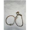 Image 5 : 3 Silver Plated Bead Charms Bracelets