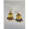 Image 4 : 2 Pairs of Vintage Silver Dangle Earrings