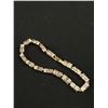 Image 2 : Gold Plated w/ Stones Tennis Bracelet, Unmarked