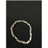 Image 3 : Gold Plated w/ Stones Tennis Bracelet, Unmarked