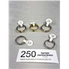 Image 1 : 5 New Stainless Steel Ring Bands in Diff. Ring Sizes