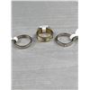 Image 3 : 5 New Stainless Steel Ring Bands in Diff. Ring Sizes