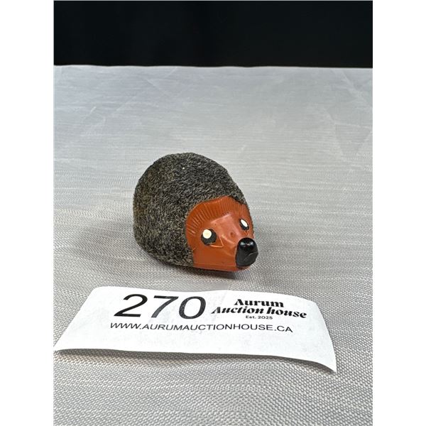 Vintage "Nunu" West German Friction Toy Hedgehog