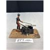 Image 1 : Steam Tin Toy Blacksmith 1930's