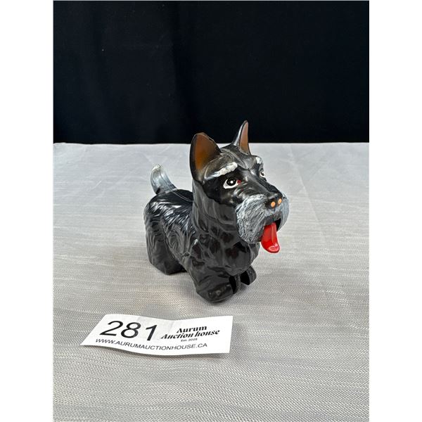 1950's "Kader" Hong Kong Plastic Friction Scottie Dog Toy