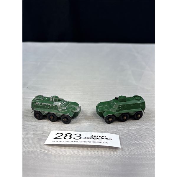 2 Matchbox Diecast Saracen (Army) Vehicles