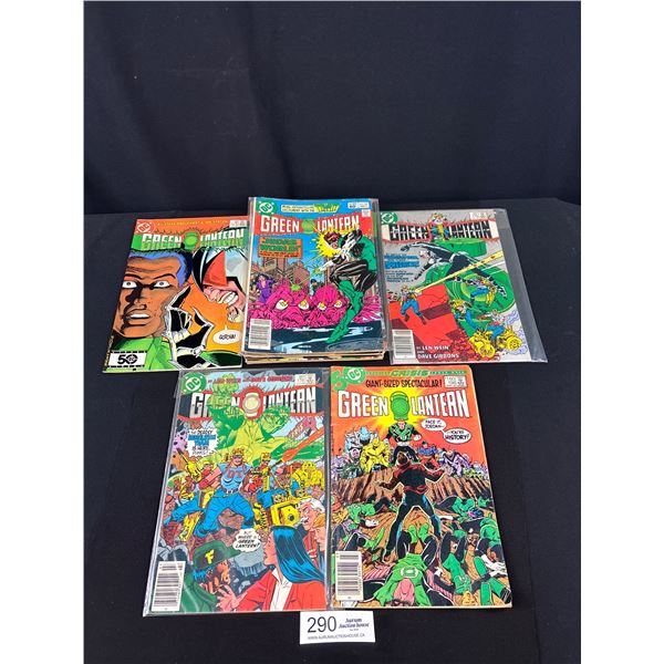 Nice Lot of 20+ Comics Some on Board in Bag Green Lantern, Etc
