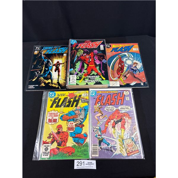 Nice Lot of 20+ Comics Some on Board in Bag Flash Etc