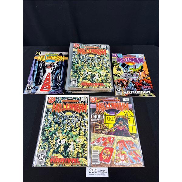 Nice Lot of 20+ Comics Some on Board in Bag DC Comics Millenium Etc