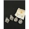 Image 3 : Stunning Vintage Rhinestone Runway Fashion Earring Lot, Quality!