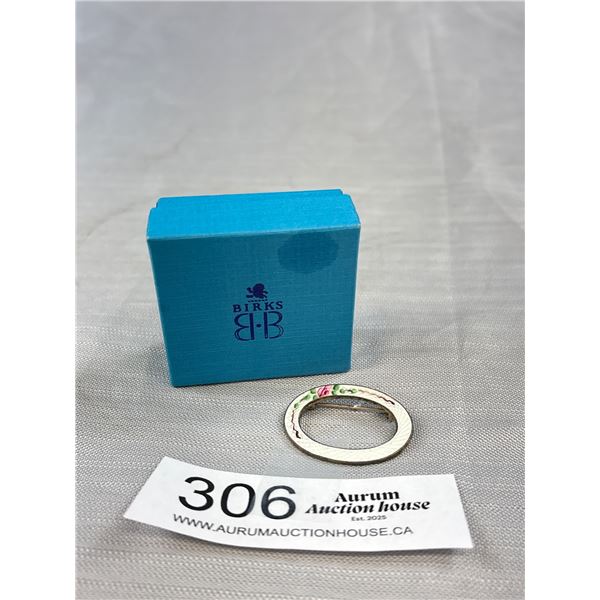 Antique Edwardian Enamel Brooch c.1910