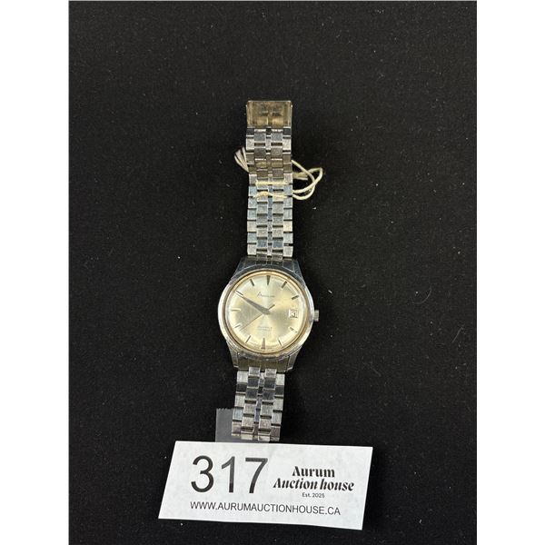 Accolade 21 Jewels Swiss C.1950's Men's Wristwatch Works!