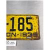 Image 2 : 1939 Oregon License Plate