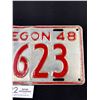 Image 3 : 1948 Oregon License Plate