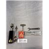 Image 1 : 6 Pc's Vintage Collectables, RCMP Bottle Opener, Alcan Weight Key, Spoon, Wrench, etc.