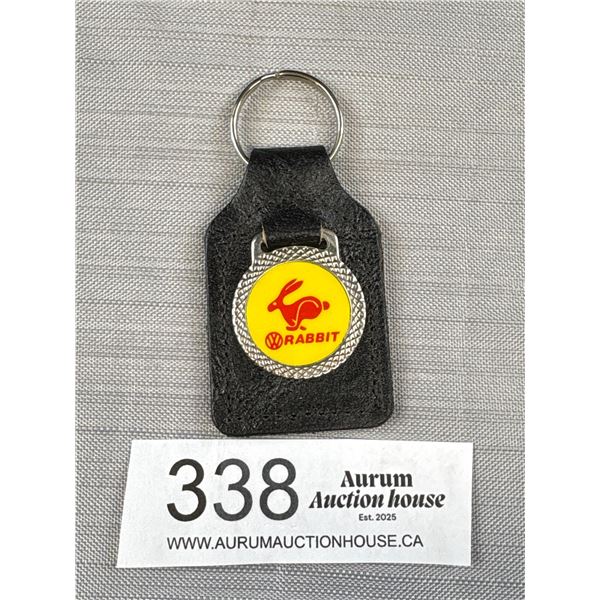 Hard to Find 1980's Volkswagen Rabbit Keychain