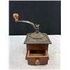 Image 2 : Very Nice Early 1900's Coffee Grinder, Approx 10" Tall