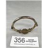 Image 2 : Vintage Hinged Silver Tone Bangle