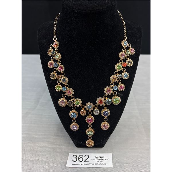 Gorgeous Vintage Rhinestones Necklace