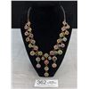 Image 1 : Gorgeous Vintage Rhinestones Necklace