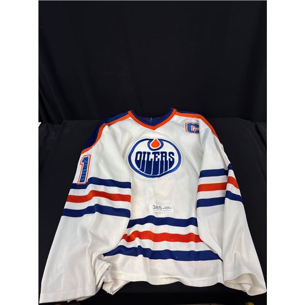 Vintage CCM Edmonton Oilers Mark Messier Fan Jersey