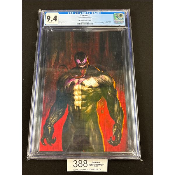 Graded 9.4 Venom No.7 Comic