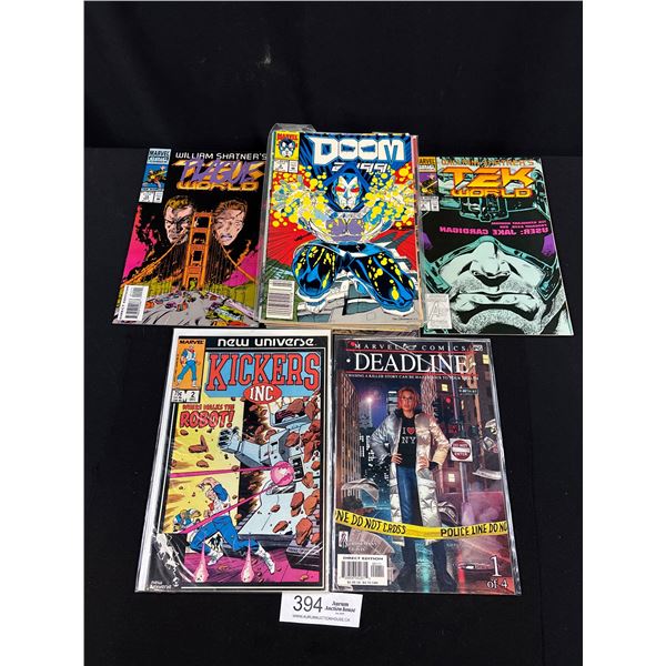Nice Lot of 20+ Comics Some on Board in Bag Marvel Comics Kickers Inc Etc