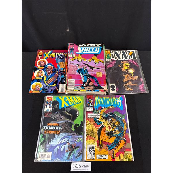 Nice Lot of 20+ Comics Some on Board in Bag Marvel Comics X-Man Etc