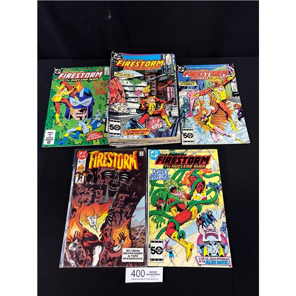 Nice Lot of 20+ Comics Some on Board in Bag DC Comics Firestorm Etc